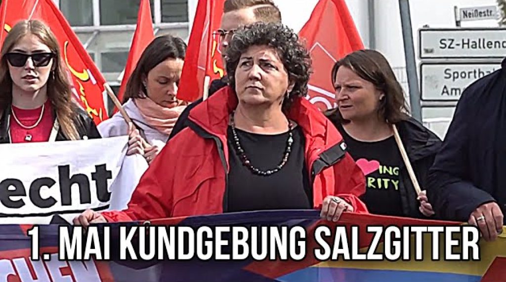 1. Mai Kundgebung in Salzgitter